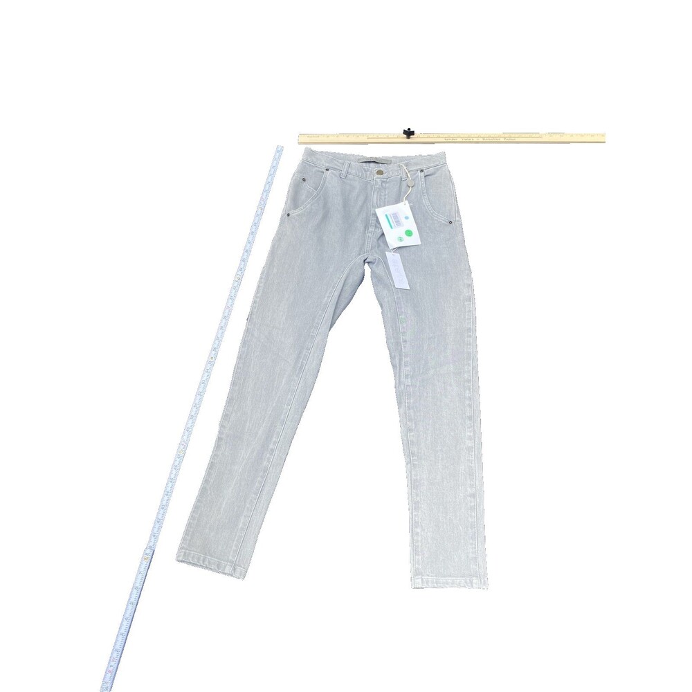 Superfine Women's Fashionable & Comfortable Grey Jeans Size 27 NWT